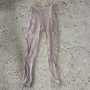 Gymshark Women's‎ XS High-Waisted Leggings Light Mauve Activewear